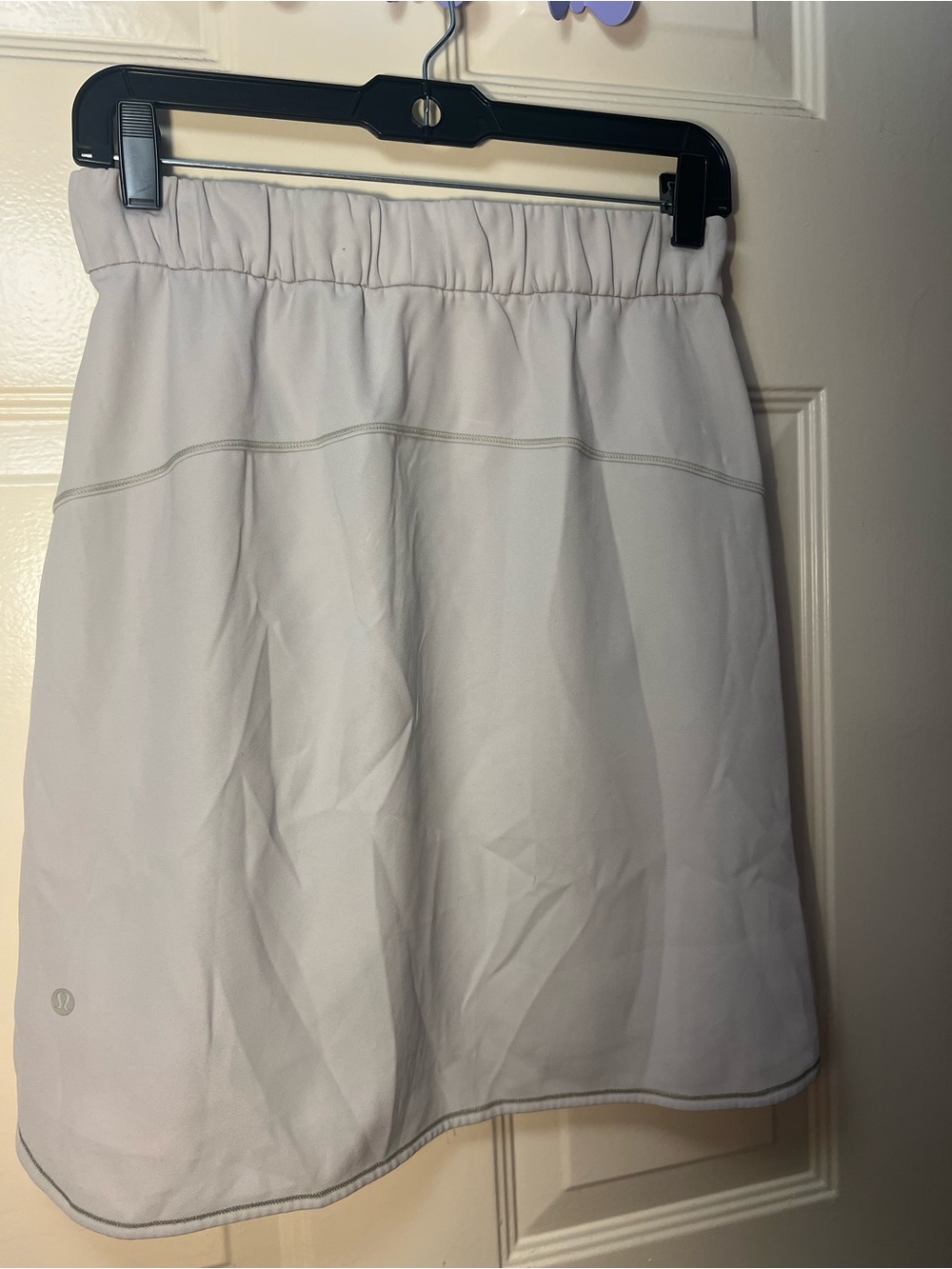 lululemon athletica Light Gray A-Line Active Skirt